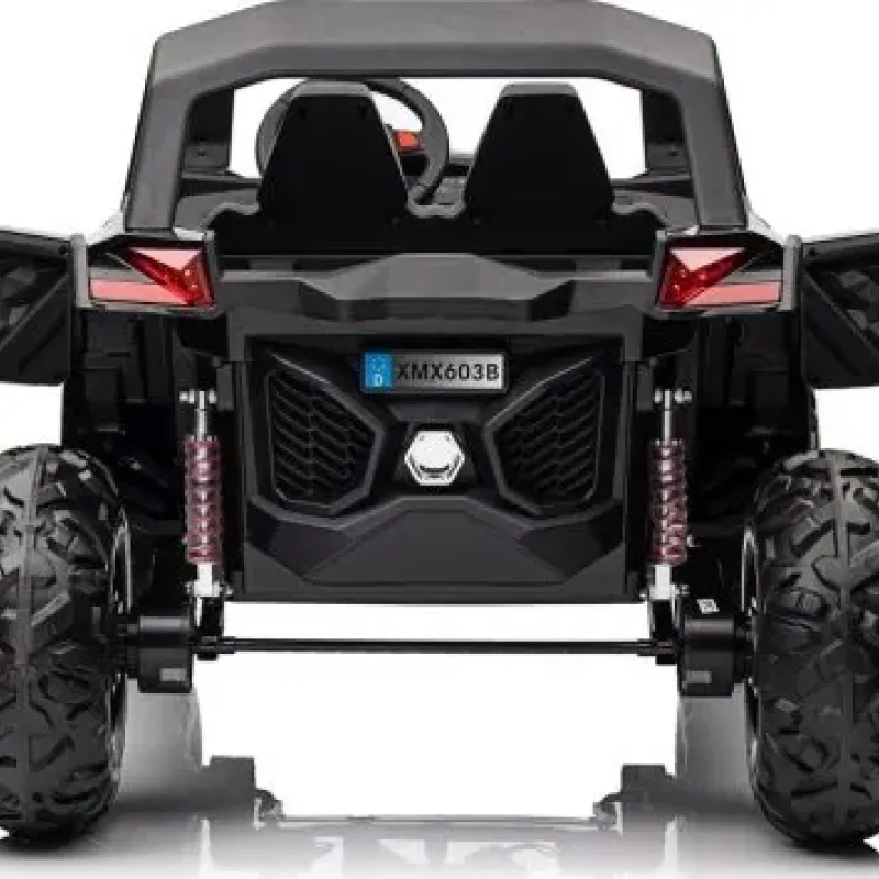 Дитяча акумуляторна машинка Баггі UTV-MX 2000N Чорна Дитяча акумуляторна машинка Баггі UTV-MX 2000N Чорна