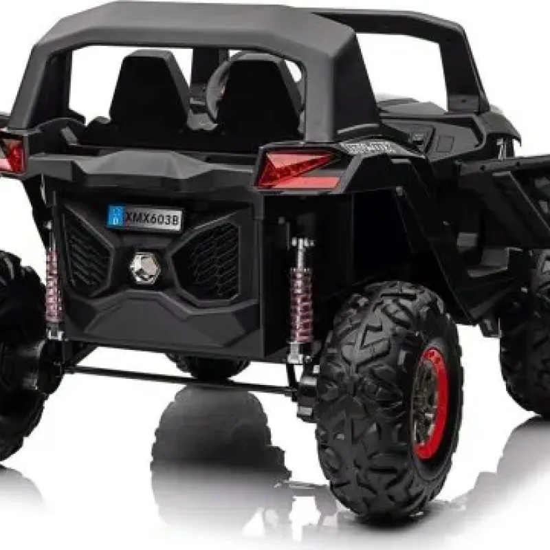 Дитяча акумуляторна машинка Баггі UTV-MX 2000N Чорна Дитяча акумуляторна машинка Баггі UTV-MX 2000N Чорна