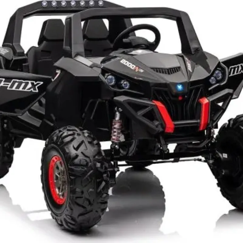 Дитяча акумуляторна машинка Баггі UTV-MX 2000N Чорна Дитяча акумуляторна машинка Баггі UTV-MX 2000N Чорна