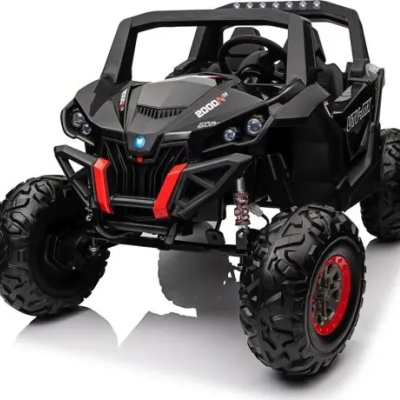 Дитяча акумуляторна машинка Баггі UTV-MX 2000N Чорна Дитяча акумуляторна машинка Баггі UTV-MX 2000N Чорна