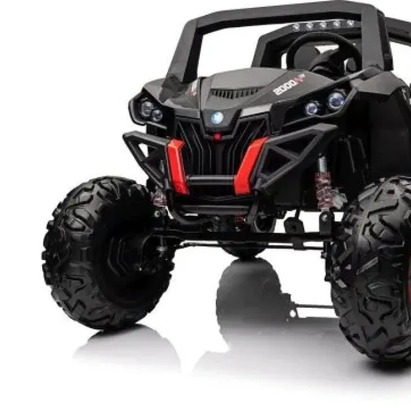 Дитяча акумуляторна машинка Баггі UTV-MX 2000N Чорна Дитяча акумуляторна машинка Баггі UTV-MX 2000N Чорна