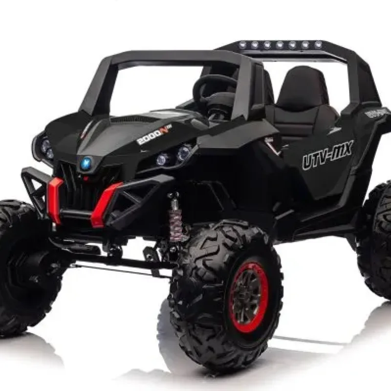 Дитяча акумуляторна машинка Баггі UTV-MX 2000N Чорна Дитяча акумуляторна машинка Баггі UTV-MX 2000N Чорна
