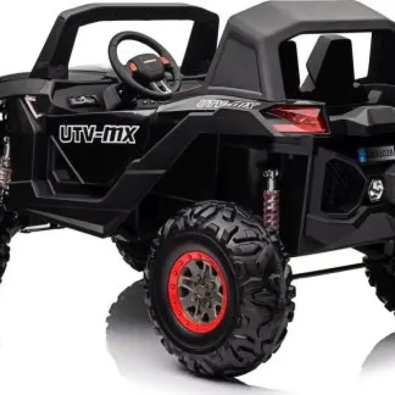 Дитяча акумуляторна машинка Баггі UTV-MX 2000N Чорна Дитяча акумуляторна машинка Баггі UTV-MX 2000N Чорна