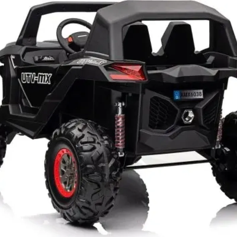 Дитяча акумуляторна машинка Баггі UTV-MX 2000N Чорна Дитяча акумуляторна машинка Баггі UTV-MX 2000N Чорна