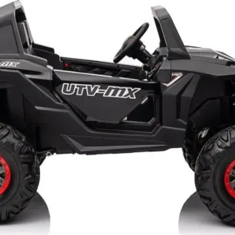 Дитяча акумуляторна машинка Баггі UTV-MX 2000N Чорна Дитяча акумуляторна машинка Баггі UTV-MX 2000N Чорна