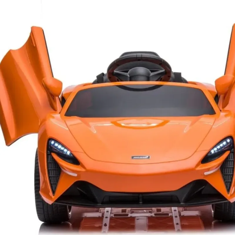 Дитяча акумуляторна машинка Дитячий McLaren Artura Помаранчева