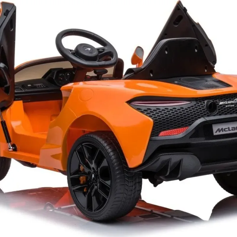 Дитяча акумуляторна машинка Дитячий McLaren Artura Помаранчева Дитяча акумуляторна машинка Дитячий McLaren Artura Помаранчева