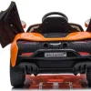 Дитяча акумуляторна машинка Дитячий McLaren Artura Помаранчева Дитяча акумуляторна машинка Дитячий McLaren Artura Помаранчева