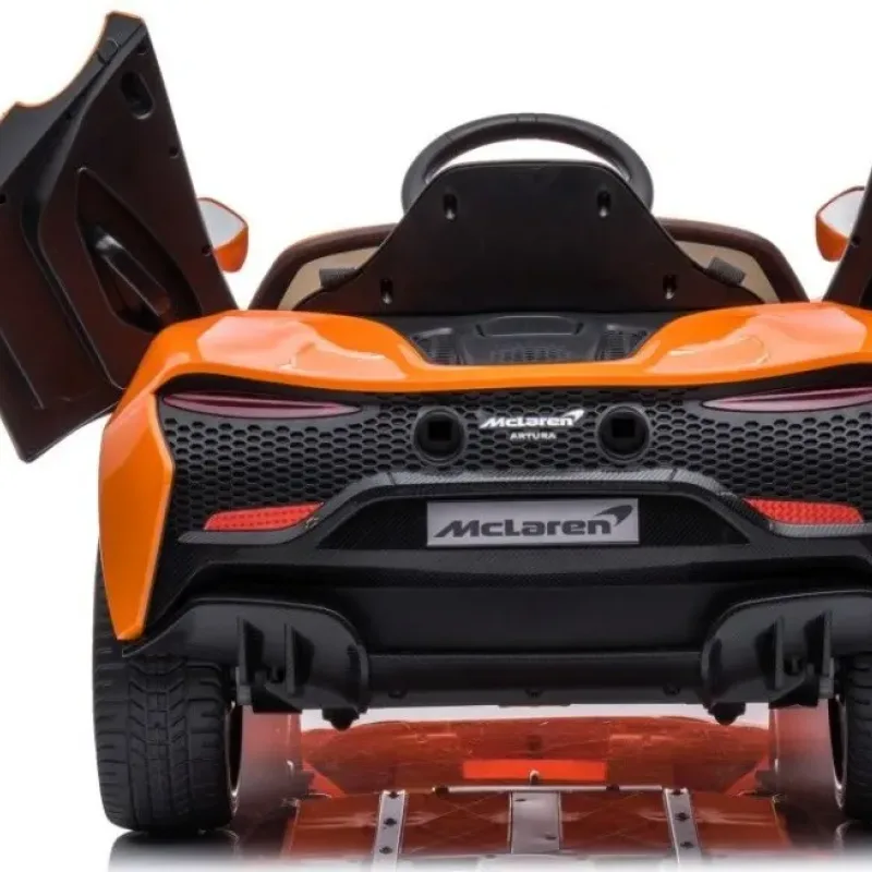 Дитяча акумуляторна машинка Дитячий McLaren Artura Помаранчева Дитяча акумуляторна машинка Дитячий McLaren Artura Помаранчева