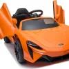 Дитяча акумуляторна машинка Дитячий McLaren Artura Помаранчева Дитяча акумуляторна машинка Дитячий McLaren Artura Помаранчева