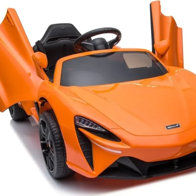 Дитяча акумуляторна машинка Дитячий McLaren Artura Помаранчева Дитяча акумуляторна машинка Дитячий McLaren Artura Помаранчева