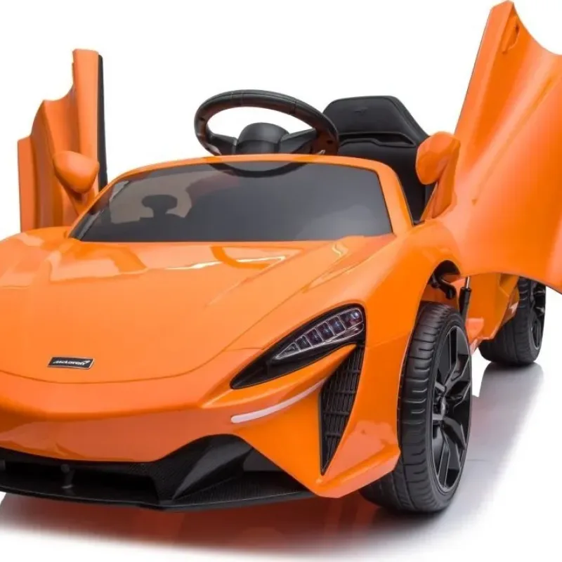 Дитяча акумуляторна машинка Дитячий McLaren Artura Помаранчева Дитяча акумуляторна машинка Дитячий McLaren Artura Помаранчева