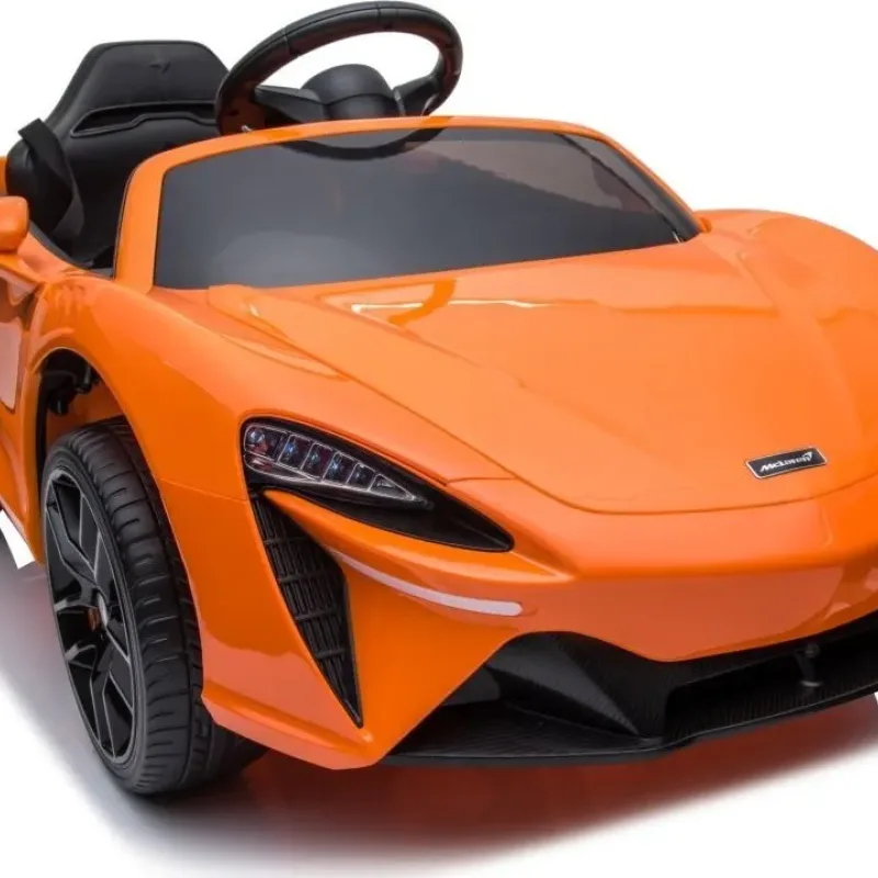 Дитяча акумуляторна машинка Дитячий McLaren Artura Помаранчева Дитяча акумуляторна машинка Дитячий McLaren Artura Помаранчева
