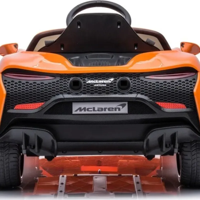 Дитяча акумуляторна машинка Дитячий McLaren Artura Помаранчева Дитяча акумуляторна машинка Дитячий McLaren Artura Помаранчева