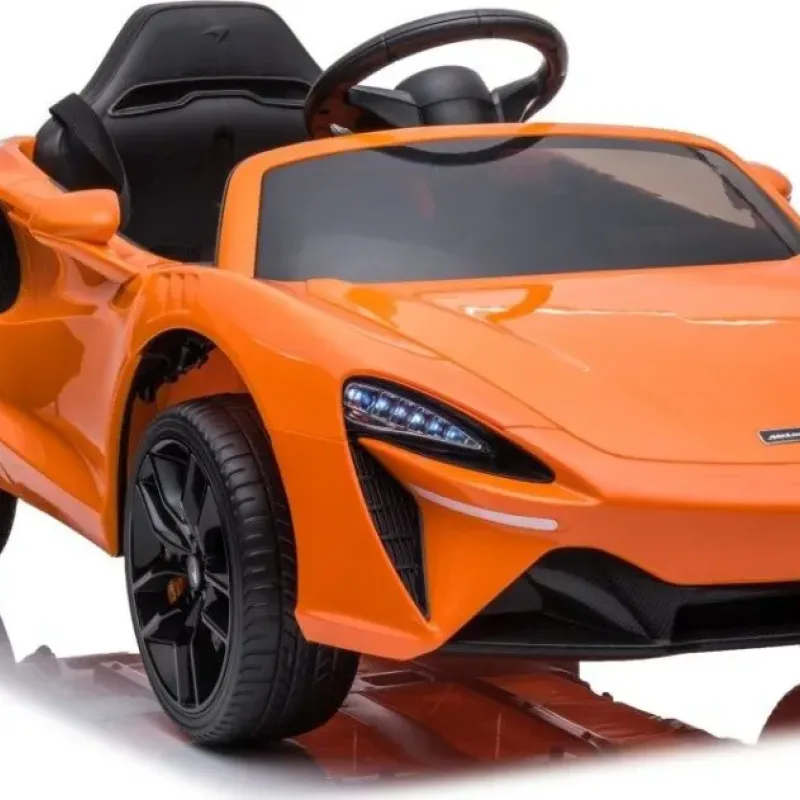 Дитяча акумуляторна машинка Дитячий McLaren Artura Помаранчева Дитяча акумуляторна машинка Дитячий McLaren Artura Помаранчева