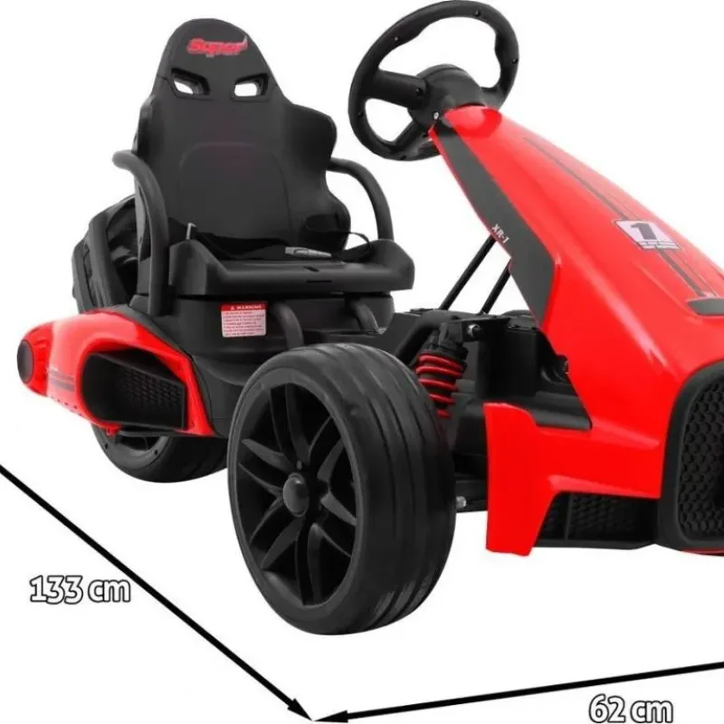 Дитячий акумуляторний картинг Bolid XR-1 Червоний