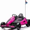 Дитячий акумуляторний картинг Speed ​​​​7 Drift King Рожевий