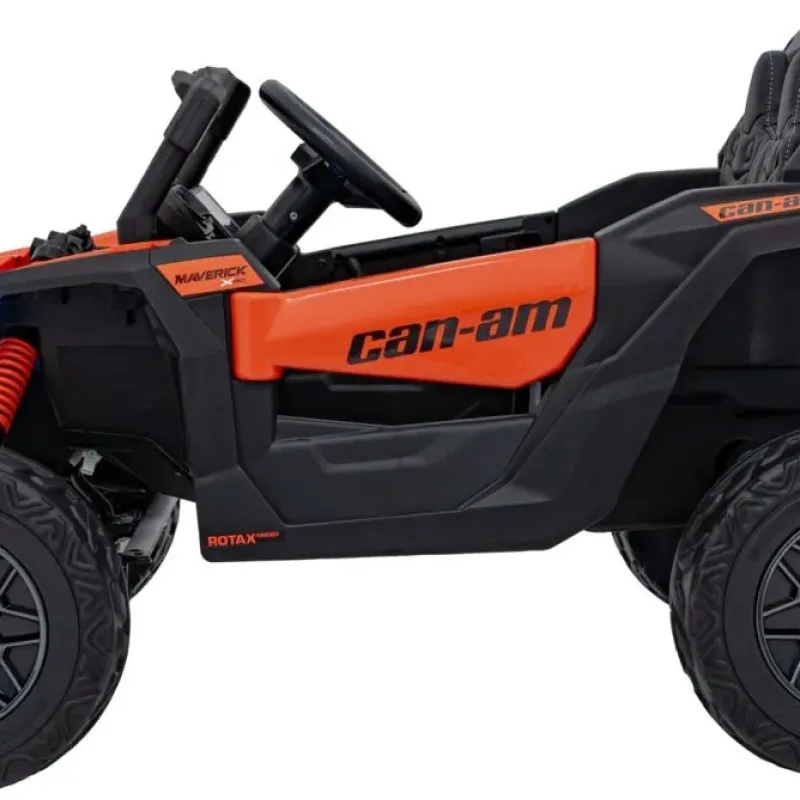 Дитячий акумуляторний квадроцикл CAN-AM Maverick Orange