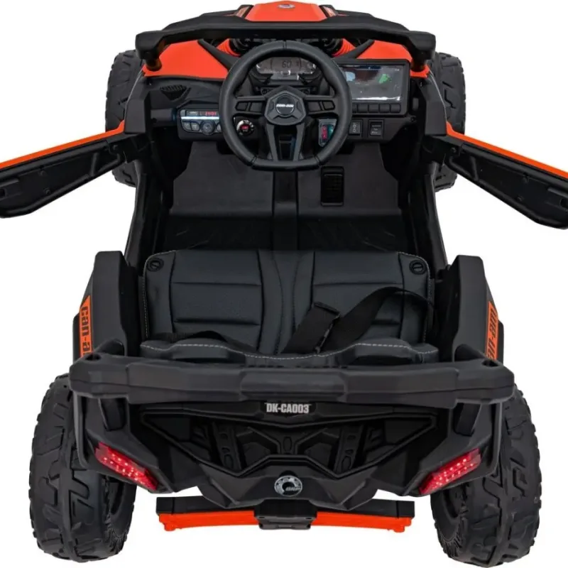 Дитячий акумуляторний квадроцикл CAN-AM Maverick Orange