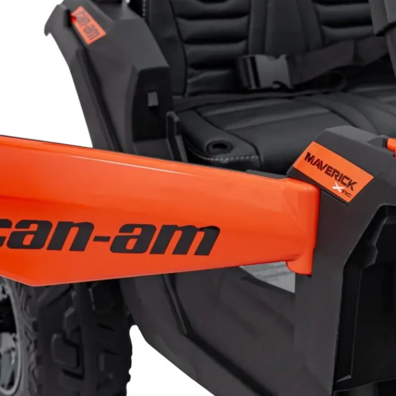 Дитячий акумуляторний квадроцикл CAN-AM Maverick Orange
