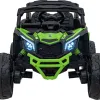 Дитячий акумуляторний квадроцикл CAN-AM Maverick Зелений