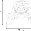 Дитячий акумуляторний квадроцикл CAN-AM Maverick Червоний
