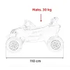 Дитячий акумуляторний квадроцикл CAN-AM Maverick Чорний