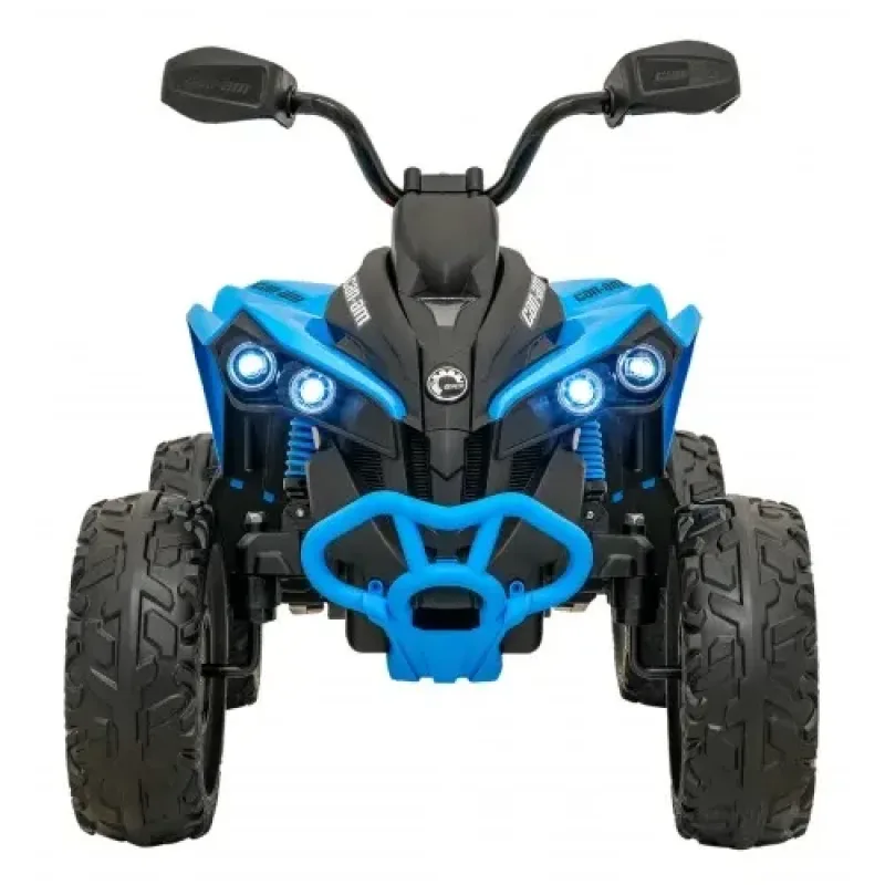 Дитячий акумуляторний квадроцикл Maverick Quad Блакитний