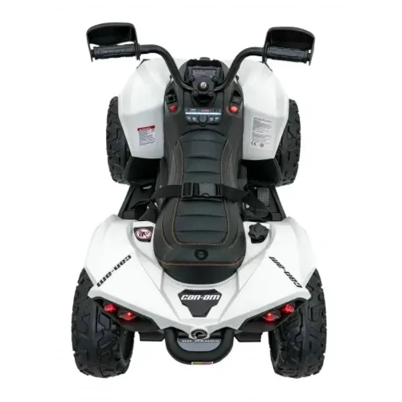 Дитячий акумуляторний квадроцикл Maverick Quad Білий