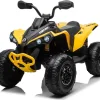 Дитячий акумуляторний квадроцикл Maverick Quad Жовтий