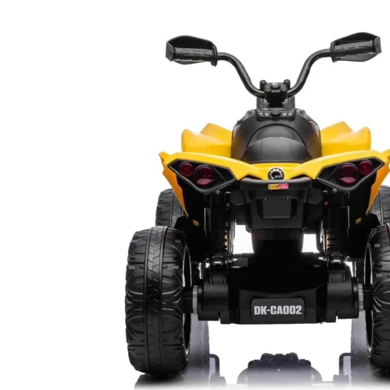 Дитячий акумуляторний квадроцикл Maverick Quad Жовтий