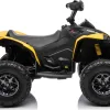 Дитячий акумуляторний квадроцикл Maverick Quad Жовтий