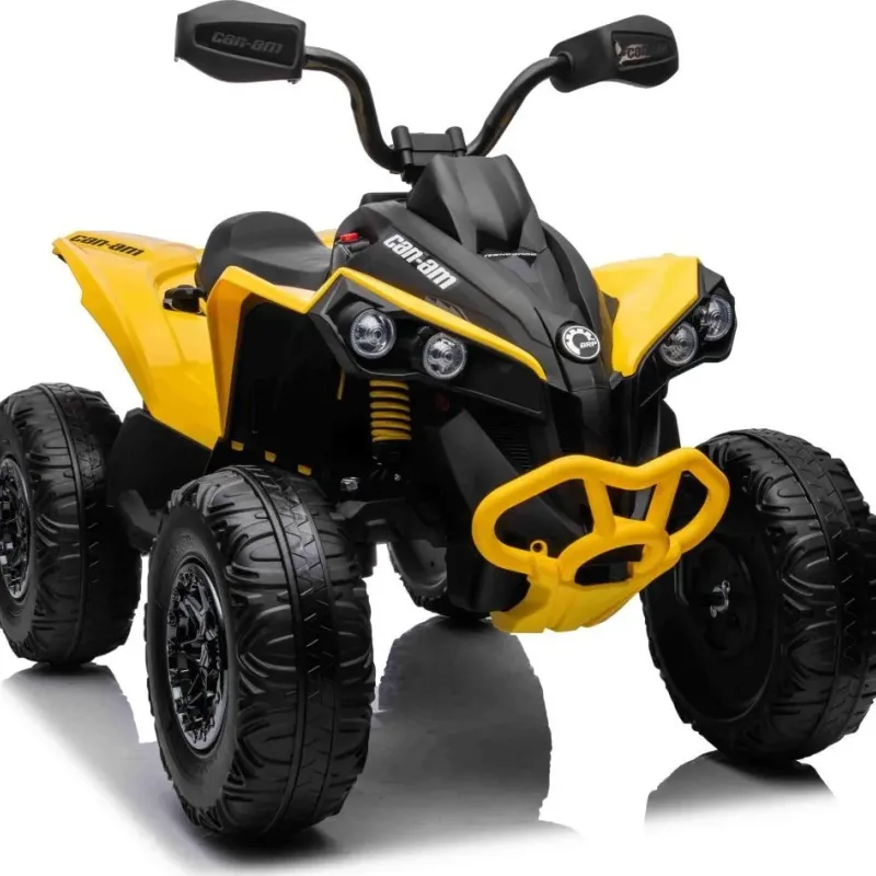 Дитячий акумуляторний квадроцикл Maverick Quad Жовтий
