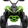 Дитячий акумуляторний квадроцикл Maverick Quad Зелений