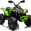 Дитячий акумуляторний квадроцикл Maverick Quad Зелений