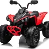 Дитячий акумуляторний квадроцикл Maverick Quad Червоний