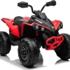 Дитячий акумуляторний квадроцикл Maverick Quad Червоний