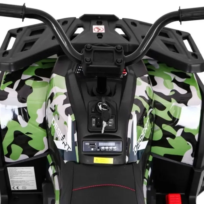 Дитячий акумуляторний квадроцикл Quad ATV Desert Moro Дитячий акумуляторний квадроцикл Quad ATV Desert Moro