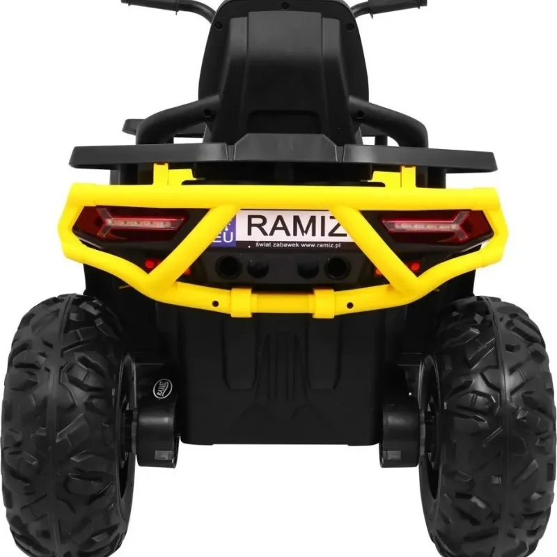 Дитячий акумуляторний квадроцикл Quad ATV Desert Жовтий