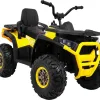 Дитячий акумуляторний квадроцикл Quad ATV Desert Жовтий