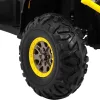 Дитячий акумуляторний квадроцикл Quad ATV Desert Жовтий