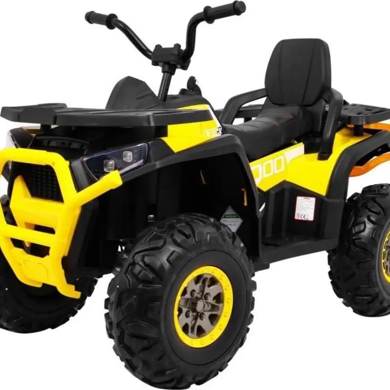 Дитячий акумуляторний квадроцикл Quad ATV Desert Жовтий
