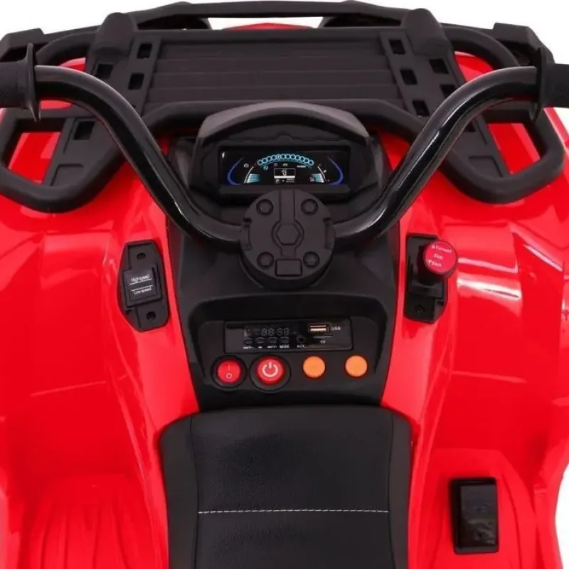 Дитячий акумуляторний квадроцикл Quad XL ATV 2.4GHz Червоний