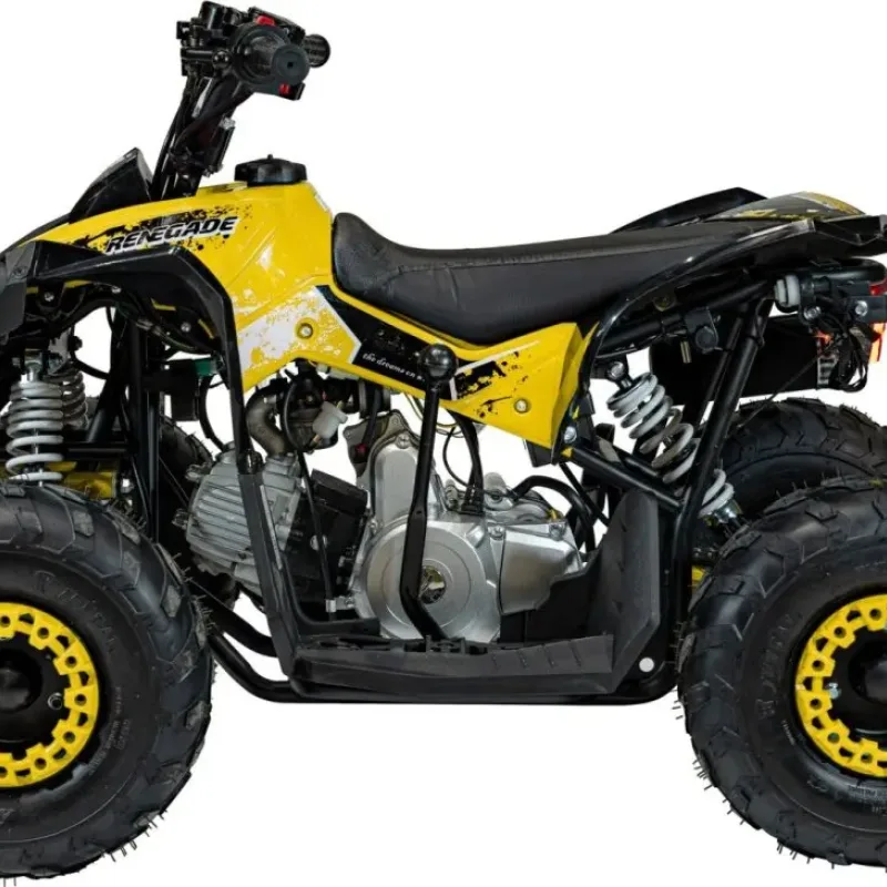 Дитячий акумуляторний квадроцикл RENEGADE HIPERFECT 110CC Жовтий