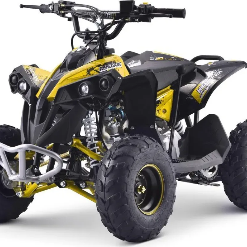 Дитячий акумуляторний квадроцикл RENEGADE HIPERFECT 110CC Жовтий