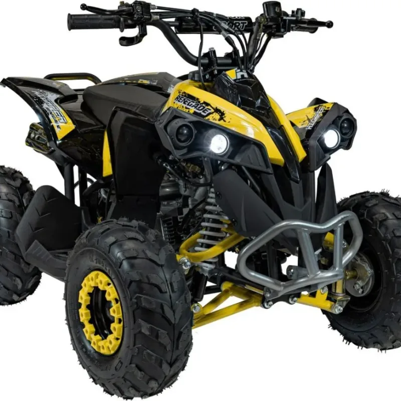 Дитячий акумуляторний квадроцикл RENEGADE HIPERFECT 110CC Жовтий