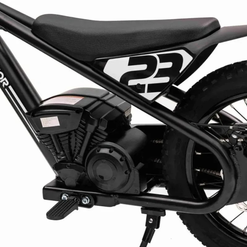 Дитячий акумуляторний мотоцикл BAIGOR 23 PRO чорний
