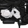 Дитячий акумуляторний мотоцикл BMW F850 GS Жовтий + Опорні колеса + Аудіо LED + Free Start + EVA