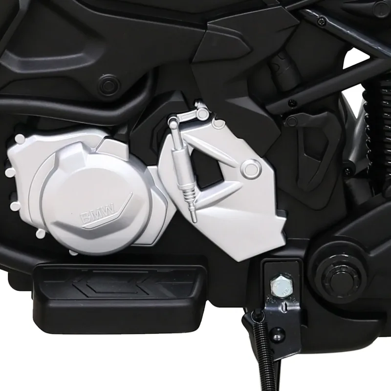 Дитячий акумуляторний мотоцикл BMW F850 GS Жовтий + Опорні колеса + Аудіо LED + Free Start + EVA