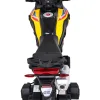 Дитячий акумуляторний мотоцикл BMW F850 GS Жовтий + Опорні колеса + Аудіо LED + Free Start + EVA